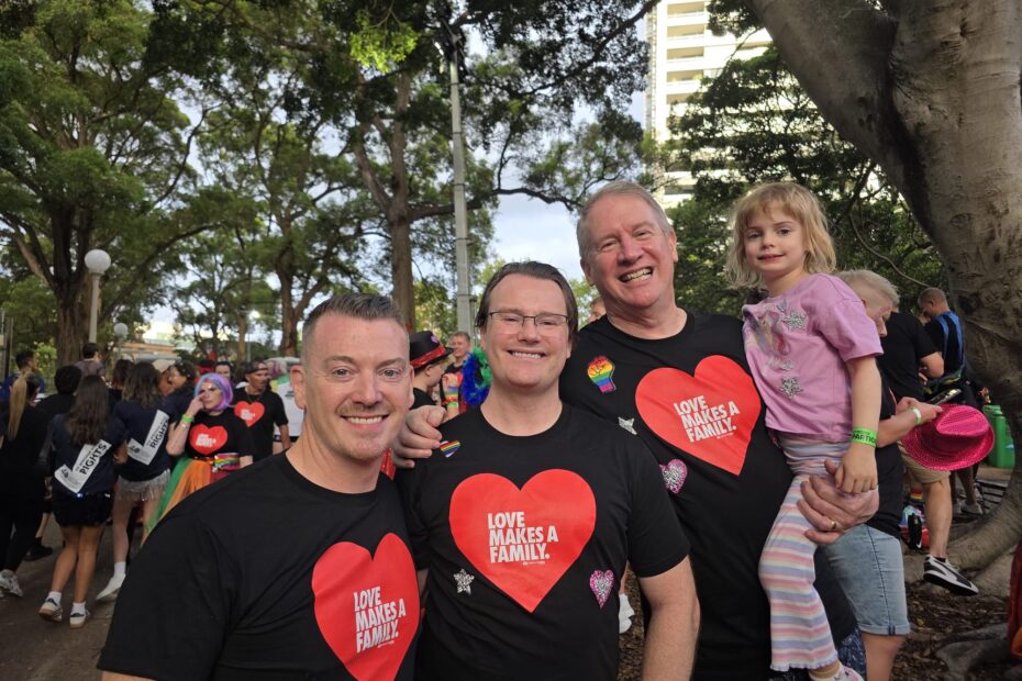 Sydney Mardi Gras Rainbow Families